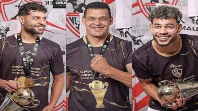 صورة غضب وانتقادات بعد نشر مجلة الأهلي صورة ثلاثي الزمالك في الحبس