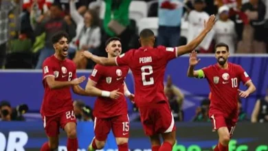 صورة لحظة بلحظة مباراة قطر وفلسطين في كأس العرب