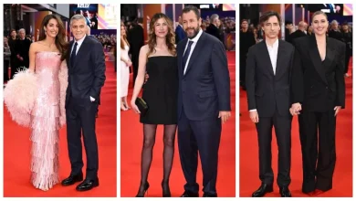 صورة جورج كلوني وأمل علم الدين يخطفان الأنظار في مهرجان لندن السينمائي – صو