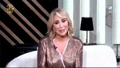 صورة أول ظهور لـ إيناس الدغيدي وزوجها على الهواء بعد الزفاف – فيديو
