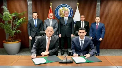 صورة عقد بين “بي بي” و”فالاريس” بالبحر المتوسط لحفر 5 آبار غاز جديدة