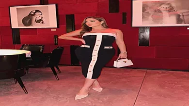 صورة “جاذبية اللون الأسود”.. نسرين طافش تخطف الأنظار بإطلالتها