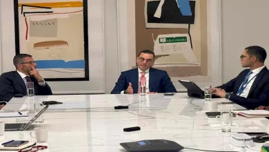 صورة وزير الاستثمار يبحث مع مجموعة من المستثمرين الدوليين الراغبين في الاست