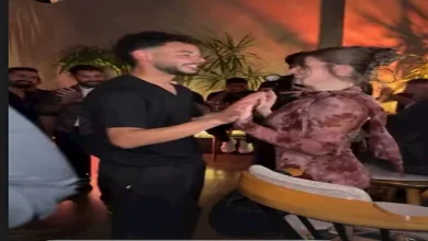 صورة بحضور عمر جابر والجزيري.. دونجا يحتفل بخطبته