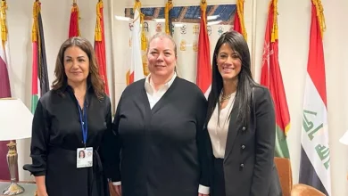 صورة وزيرة التخطيط تعقد لقاءات ثنائية مع مُمثلي الحكومة الأردنية واللبنانية