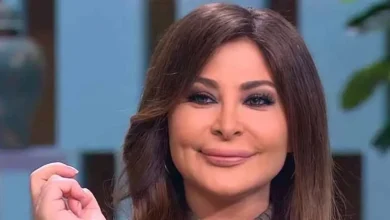 صورة كريم فهمي يغني مع إليسا في حفل عيد ميلادها ببيروت