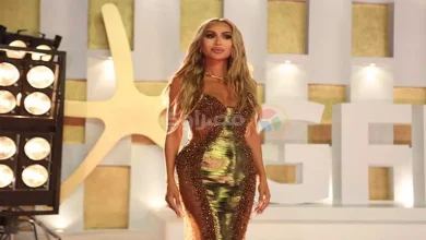 صورة مايان ومايا.. 25 صورة لـ نجمات الفن بفساتين ذهبية في مهرجان الجونة