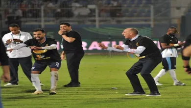 صورة تعليق قوي من مدرب بيراميدز بعد التتويج بالسوبر الأفريقي