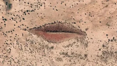صورة “نهر النار وقرون الشيطان”.. أغرب 20 لقطة للأرض من الفضاء