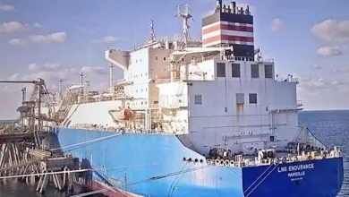 صورة مصر تُصدر 150 ألف متر مكعب من الغاز المسال إلى تركيا