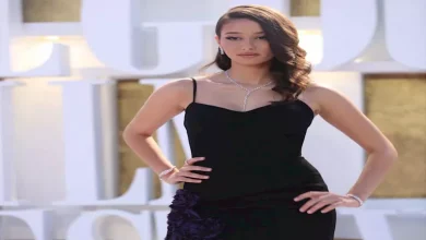 صورة لينا صوفيا بفستان جريء في سابع أيام مهرجان الجونة