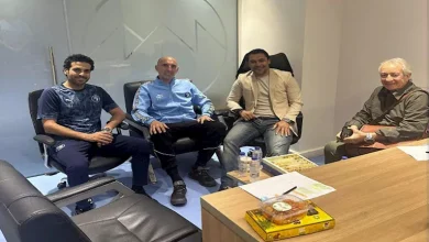 صورة حلمي طولان وجهازه المعاون يزور بيراميدز.. ما السبب؟