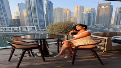 صورة جوري بكر تخطف الأنظار بإطلالة جريئة في دبي.. صور