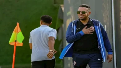 صورة “فوز بثلاثية على الأهلي”.. أول ظهور لحازم إمام بعد رحيله عن الزمالك