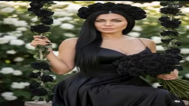 صورة نادين الراسي تتألق باللون الأسود في أحدث ظهور