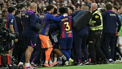 صورة تدخل الشرطة وسخرية من لامين.. ماذا حدث بعد مباراة ريال مدريد وبرشلونة؟