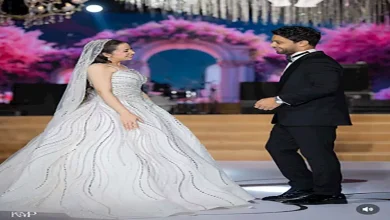 صورة أول تعليق من أحمد جمال بعد زواجه من فرح الموجي