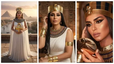 صورة “منة تيتي”..منة فضالي تشارك في احتفالات المتحف المصري الكبير