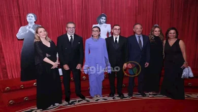 صورة يسرا وهالة سرحان ومصطفى قمر.. 25 صورة للنجوم  بافتتاح مسرحية ” أم كلثو