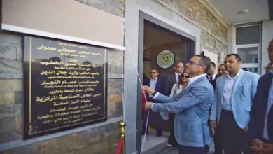 صورة افتتاح المرحلة الثانية من المعامل الصناعية المركزية بالعين السخنة