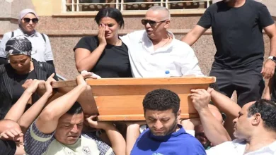 صورة لصور الأولى من جنازة نجم الزمالك السابق نوح آدم