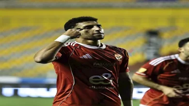 صورة هدف الأهلي الأول في شباك كهرباء الإسماعيلية (فيديو)
