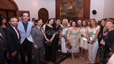 صورة مجدي الجلاد وخالد مجاهد.. النجوم والمشاهير في زفاف نجل هاني رمزي