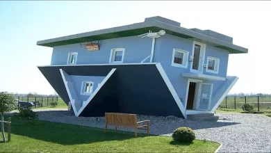 صورة أغرب 7 منازل في العالم.. أحدها مقلوب رأسا على عقب