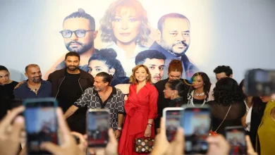 صورة منة شلبي ومايان وجيهان.. 25 صورة من العرض الخاص لفيلم “هيبتا : المناظر
