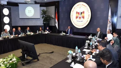 صورة “الخطيب” يترأس اجتماع اللجنة الإقتصادية للمجلس التنسيقى المصري السعودي