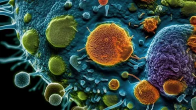 صورة صور مذهلة توثق هجوم المضاد الحيوي على البكتيريا