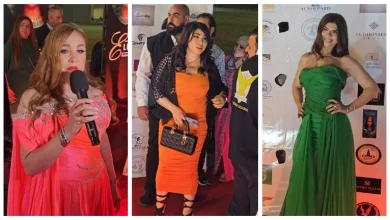 صورة غادة إبراهيم وأميرة فتحي.. نجوم الفن والإعلام يتوافدون على ختام مهرجان