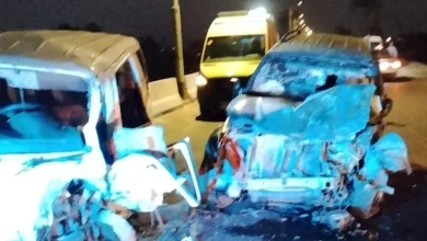 صورة بعد حادث الجلالة.. سيارات في مصر توقظ السائق من النوم أثناء القيادة