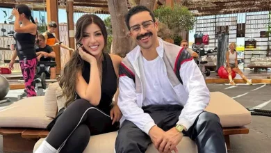 صورة ميرنا جميل وأحمد داوود ينتهيان من تصوير فيلم “الكراش”