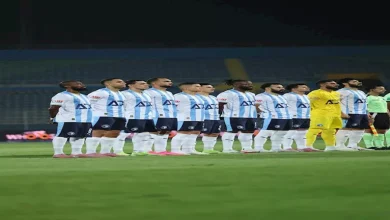 صورة قائمة بيراميدز الرسمية لمواجهة نهضة بركان بالسوبر الأفريقي