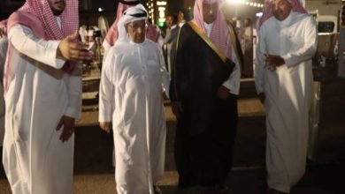 صورة سلطان الفيصل وفيصل بن عبدالله يعزّيان أسرة الرابغي في فقيدها  أخبار السعودية