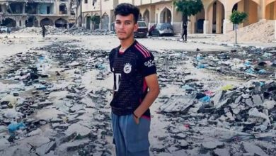 صورة لانتشاله من غزة.. فريق إيطالي يستجيب لصرخة لاعب فلسطيني  أخبار السعودية
