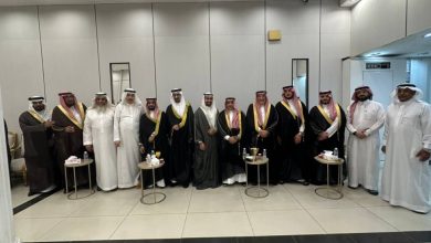 صورة أبوالنصر والمصباحي يزفان الوليد لعش الزوجية  أخبار السعودية