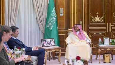 صورة تركي بن محمد بن فهد يناقش مع سفير فرنسا الموضوعات ذات الاهتمام المشترك  أخبار السعودية