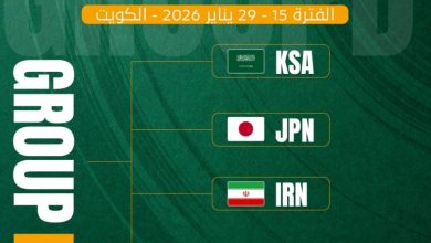 صورة في المجموعة (D).. أخضر اليد يلاقي اليابان وإيران وأستراليا  أخبار السعودية