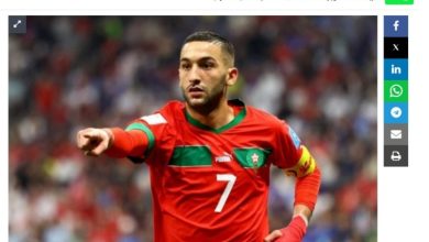 صورة كما انفردت «عكاظ».. الوداد المغربي يعلن ضم حكيم زياش  أخبار السعودية