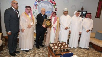 صورة آل فهيد يكرم قنصل فلسطين بمناسبة انتهاء فترة عمله  أخبار السعودية
