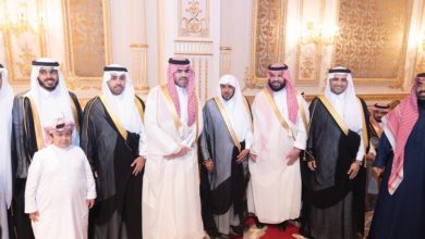 صورة الرضوان وعسيري يحتفلان بزواج عبد الله  أخبار السعودية