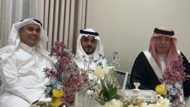 صورة أحمد وهبة يحتفلان بعقد قرانهما  أخبار السعودية