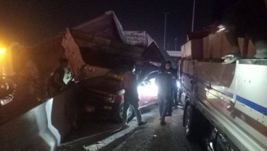 صورة كارثة على طريق السويس.. مصرع شخصين وإصابة 41 في تصادم مروع  أخبار السعودية