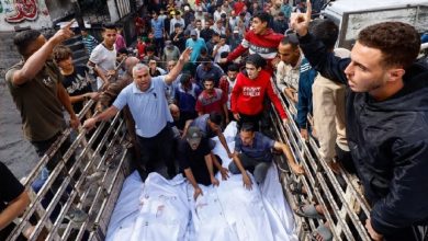 صورة غزة ساحة هروب نتنياهو  أخبار السعودية