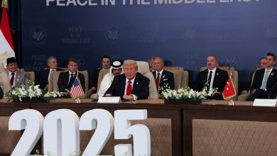 صورة الرئاسة المصرية : قمة شرم الشيخ شددت على بدء تشاور بشأن تنفيذ مراحل خطة ترامب