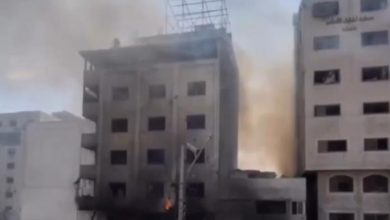 صورة شهيدان برفح أحداهما سيدة واصابات في خرق إسرائيلي جديد لوقف إطلاق النار