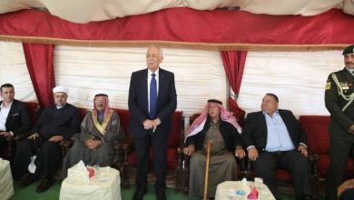 صورة | مندوبا عن الملك وولي العهد.. العيسوي يعزي عشيرتي المساعيد والمسيب