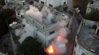 صورة الاحتلال يفجر منزل الشهيد محمد طه في بلدة قطنة